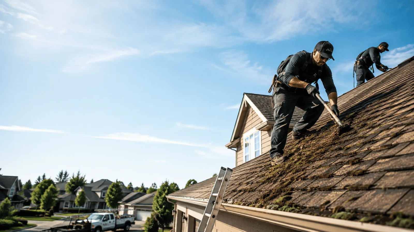 Roof Moss Removal in Ribera, NM near me